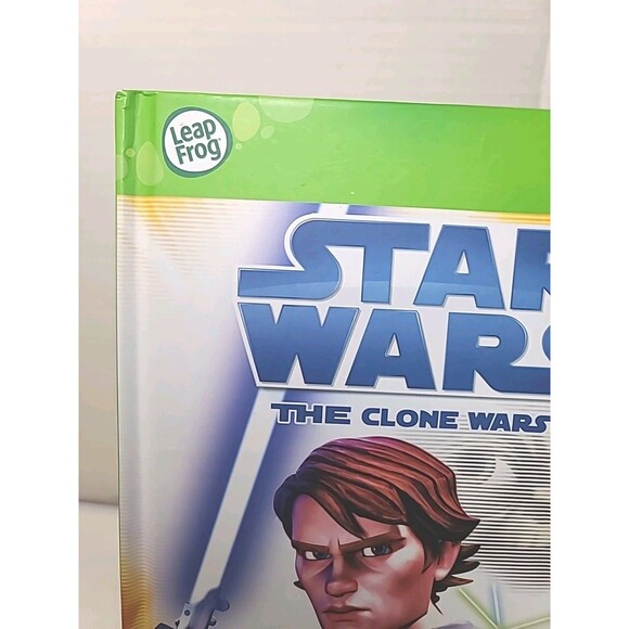 Star Wars The Clone Wars Leapfrog Tag Hardcover Book Interactive Learning - Picture 3 of 8